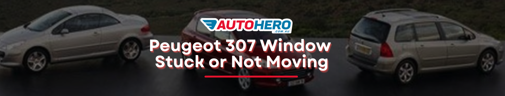 Peugeot 307 Window Stuck or Not Moving